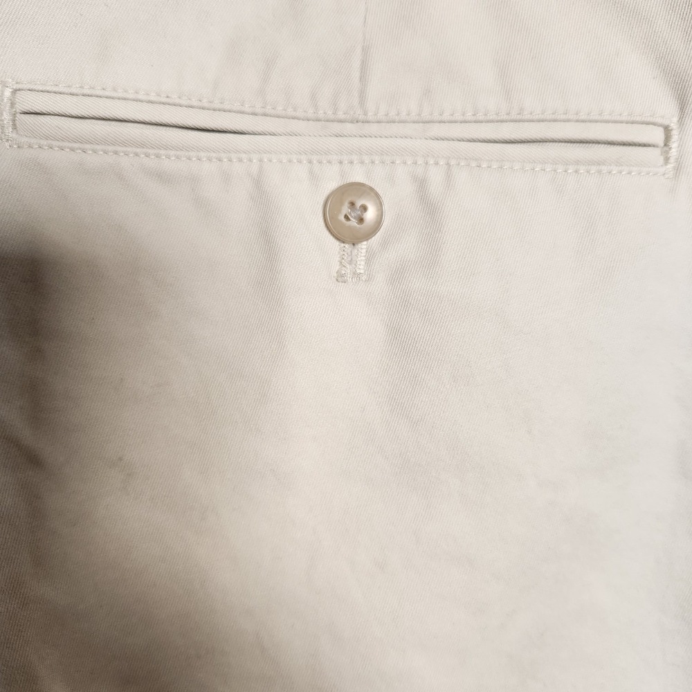 Gap Men New Slim Clean Khaki Chino Pants Tan 34x34 Actual 34x33 Casual - Picture 4 of 10